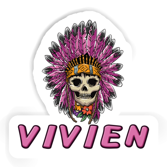 Womens Skull Sticker Vivien Gift package Image