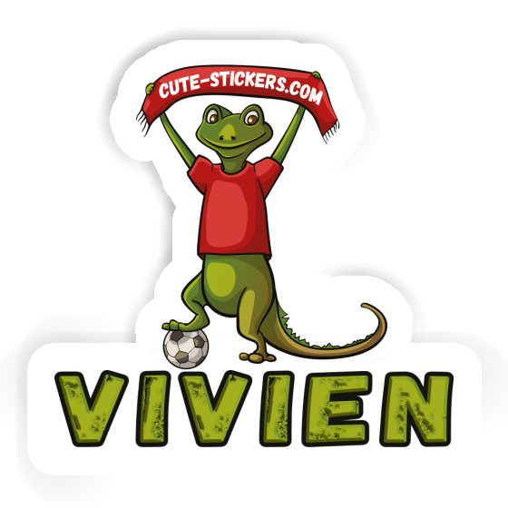 Eidechse Sticker Vivien Laptop Image