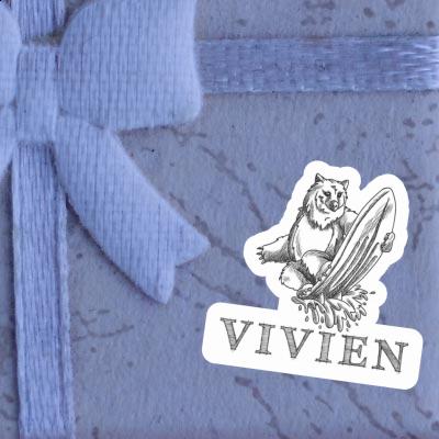 Vivien Sticker Surfer Image