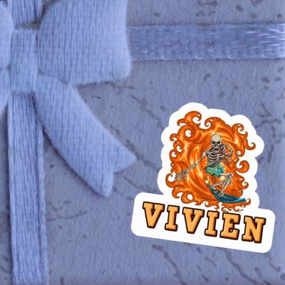 Sticker Surfer Vivien Image