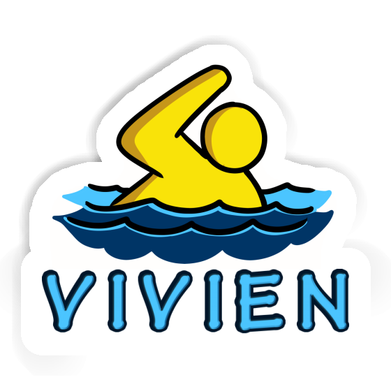 Sticker Vivien Swimmer Notebook Image