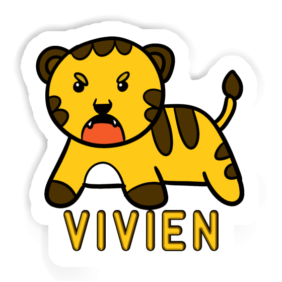 Baby Tiger Sticker Vivien Gift package Image