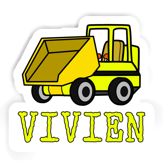 Sticker Vivien Front Tipper Laptop Image