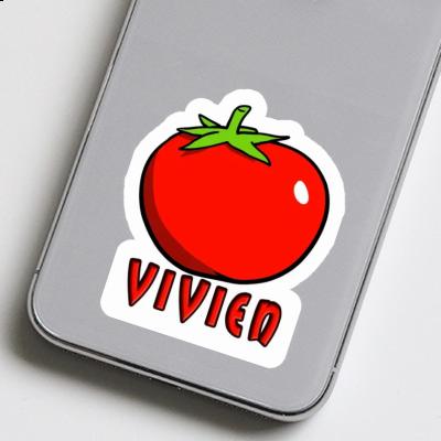 Tomato Sticker Vivien Notebook Image