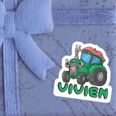 Sticker Vivien Tractor Gift package Image