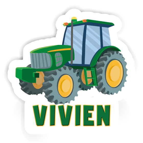 Sticker Vivien Tractor Gift package Image