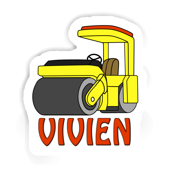 Sticker Vivien Roller Laptop Image