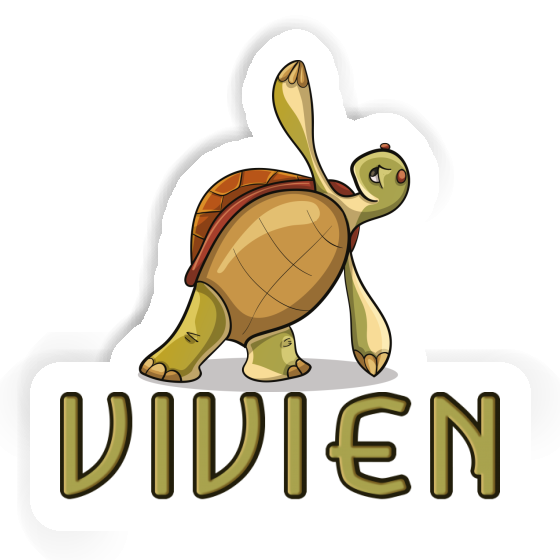 Sticker Vivien Turtle Laptop Image