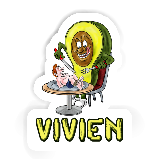 Sticker Avocado Vivien Image