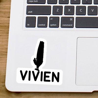 Windsurfer Sticker Vivien Laptop Image