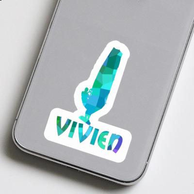 Autocollant Vivien Windsurfer Notebook Image