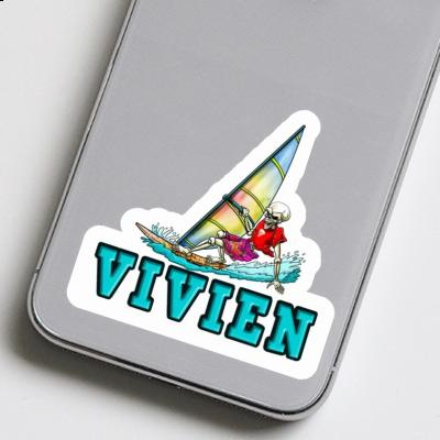 Surfeur Autocollant Vivien Laptop Image