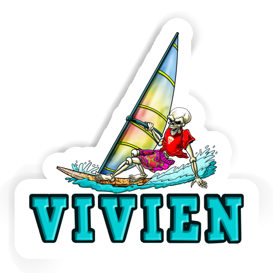 Sticker Surfer Vivien Image