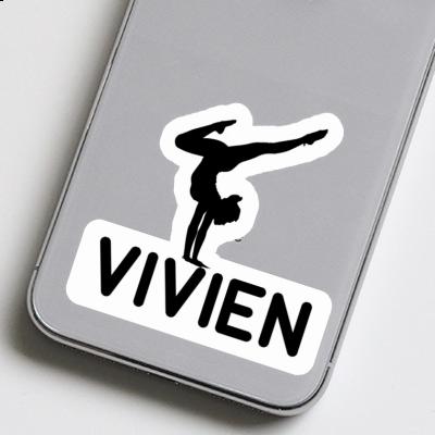 Sticker Vivien Yoga Woman Gift package Image