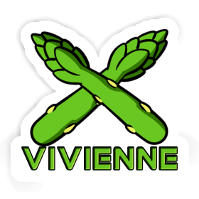 Autocollant Vivienne Asperge Image