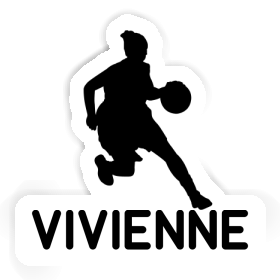 Autocollant Vivienne Joueuse de basket-ball Image