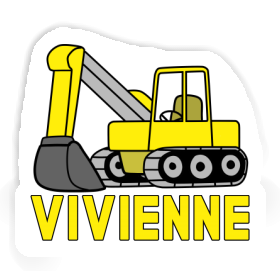 Vivienne Autocollant Pelleteuse Image