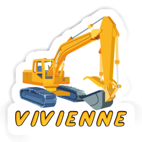 Vivienne Autocollant Pelleteuse Image