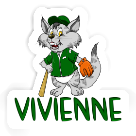 Autocollant Vivienne Chat Image