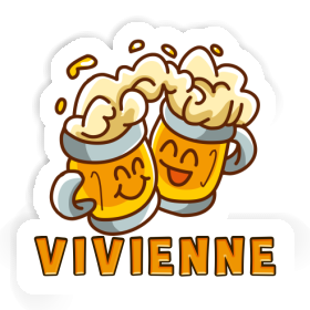 Autocollant Vivienne Bière Image