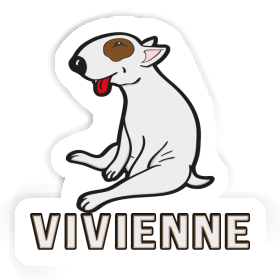 Sticker Vivienne Bull Terrier Image