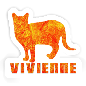 Autocollant Vivienne Chat Image