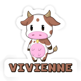 Autocollant Vivienne Vache Image