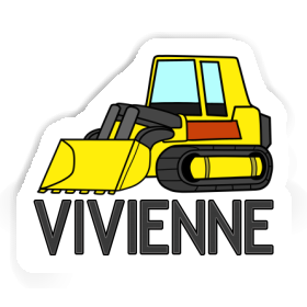 Vivienne Autocollant Chargeur à chenilles Image