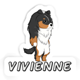 Sticker Vivienne Shetland Sheepdog Image