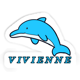 Autocollant Dauphin Vivienne Image