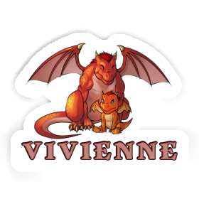 Sticker Vivienne Drache Image
