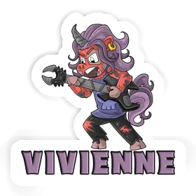 Vivienne Autocollant Rockeuse Image