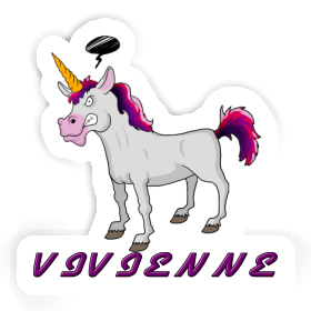 Autocollant Vivienne Licorne Image