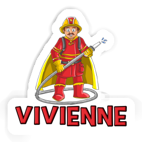 Autocollant Vivienne Pompier Image