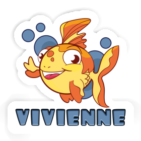 Autocollant Vivienne Poisson Image