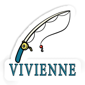 Sticker Angelrute Vivienne Image