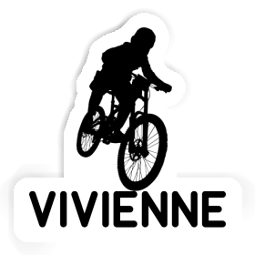 Autocollant Freeride Biker Vivienne Image