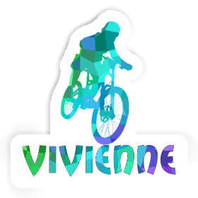 Autocollant Freeride Biker Vivienne Image