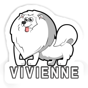 Sticker Vivienne German Spitz Image