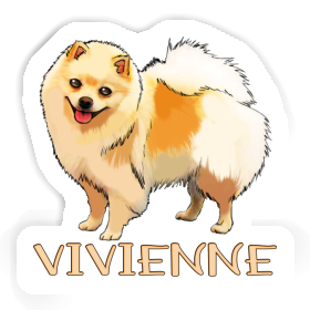 Sticker German Spitz Vivienne Image