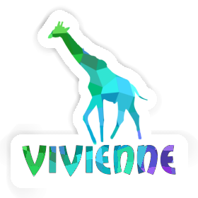 Giraffe Aufkleber Vivienne Image