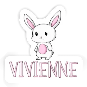 Autocollant Vivienne Lapin Image