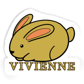 Vivienne Autocollant Lapin Image