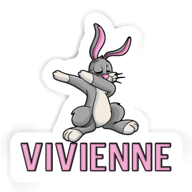 Vivienne Autocollant Lapin Image