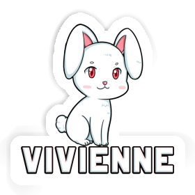 Vivienne Autocollant Lapin de Pâques Image
