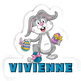 Autocollant Lapin de Pâques Vivienne Image