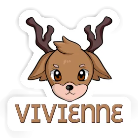 Sticker Deerhead Vivienne Image
