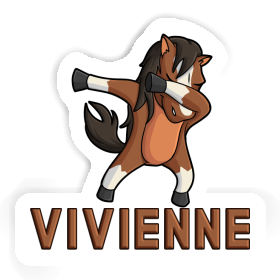 Autocollant Cheval Vivienne Image