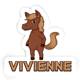 Vivienne Autocollant Cheval Image