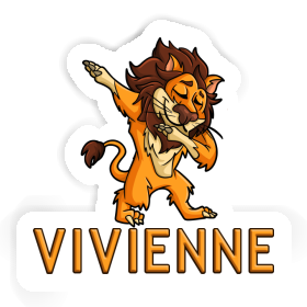 Vivienne Autocollant Lion Image